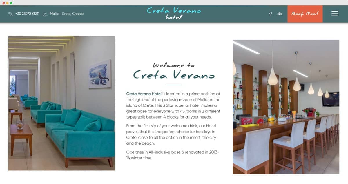 Creta Verano Hotel, Malia Crete