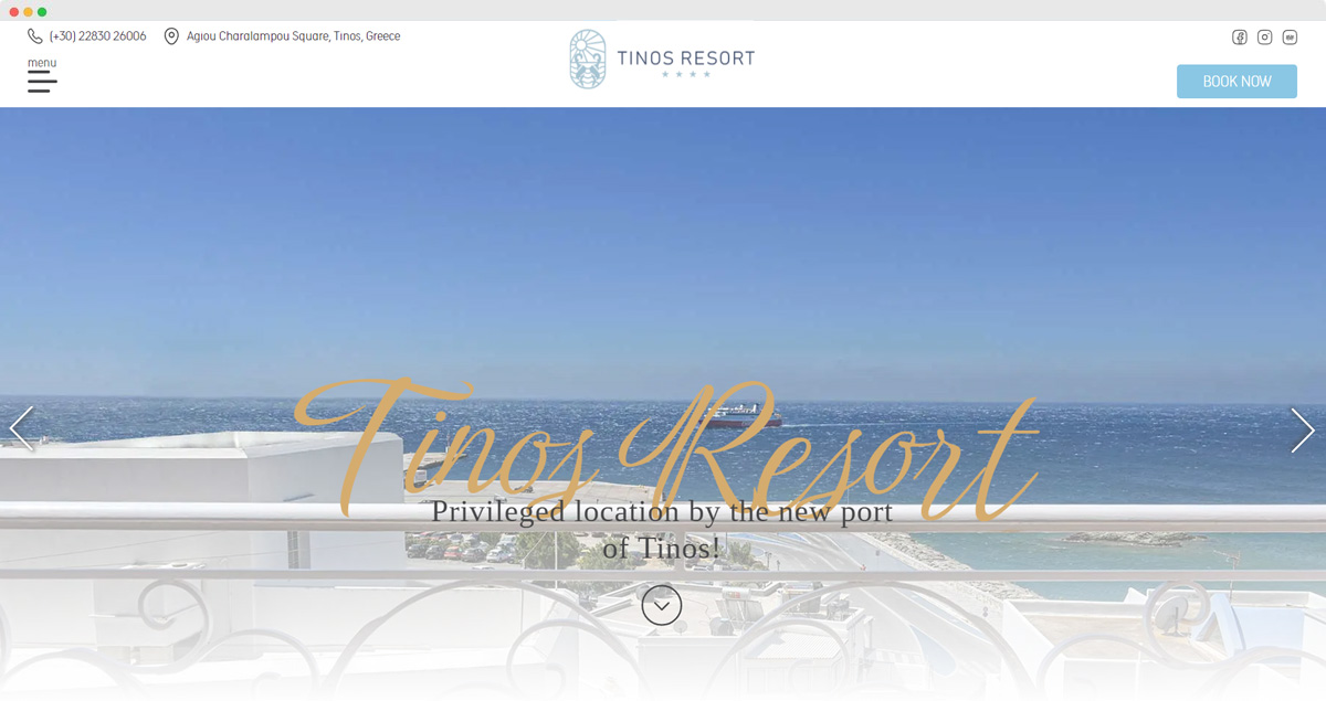 Tinos Resort project